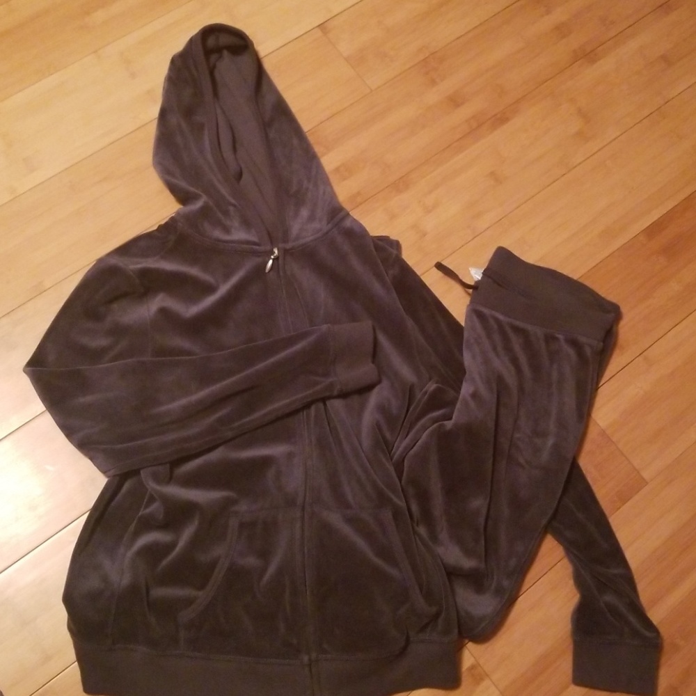 Matching velour set